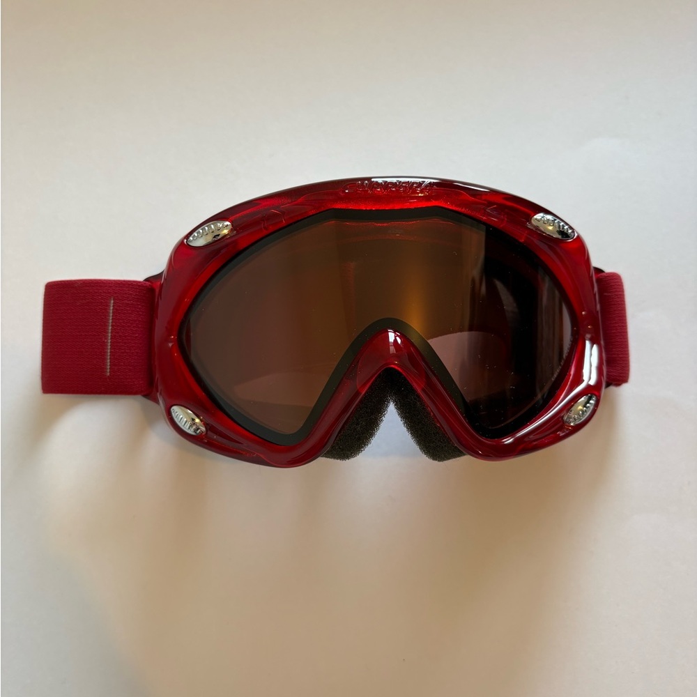 Carrera Red Ski Goggles